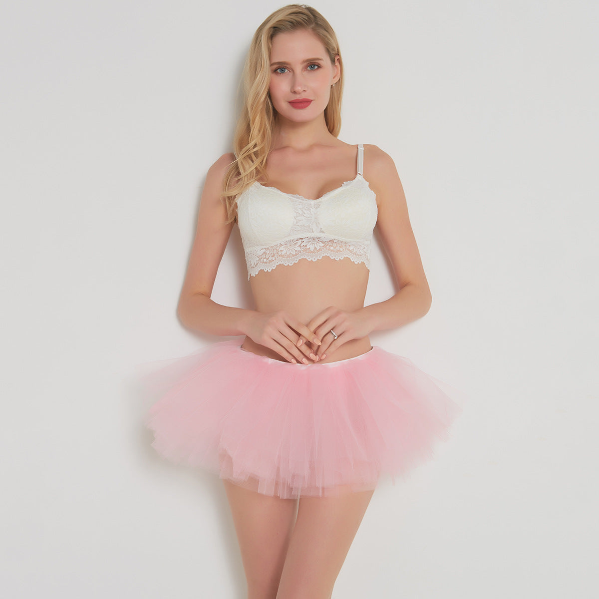 Skirt Tutu Skirt Princess Dress Five Layer Ballet Dance Skirt