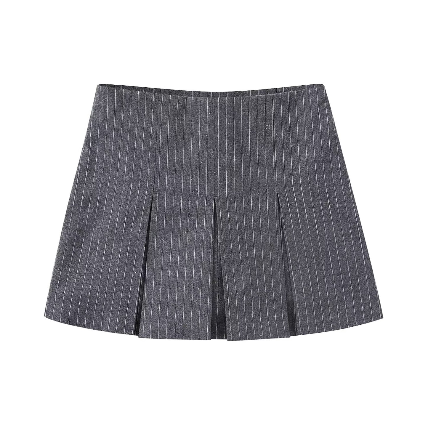 Vêtements pour femmes rayés larges plissés jeunes culottes courtes