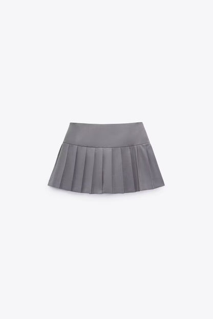 Skirt Women Summer A Line High Waist Slimming Pleated Skirt Small Sexy Skirt