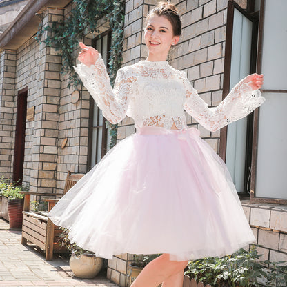 7 Layers Tulle Skirt Formal Dress Skirt Ballet Gauze Skirt Tutu Tulle Skirt Exclusive for