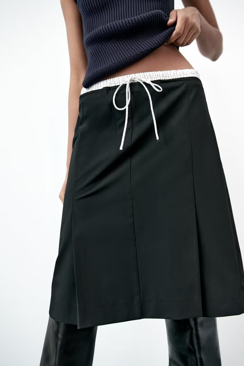 Clothing Stitching Boxer Briefs Stacked Skirt