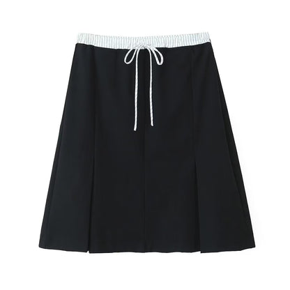 Clothing Stitching Boxer Briefs Stacked Skirt