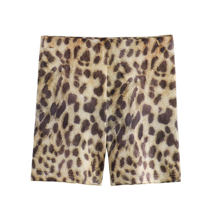 Vêtements pour femmes Leggings slim à imprimé motif animalier d'été