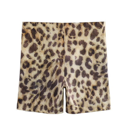 Vêtements pour femmes Leggings slim à imprimé motif animalier d'été