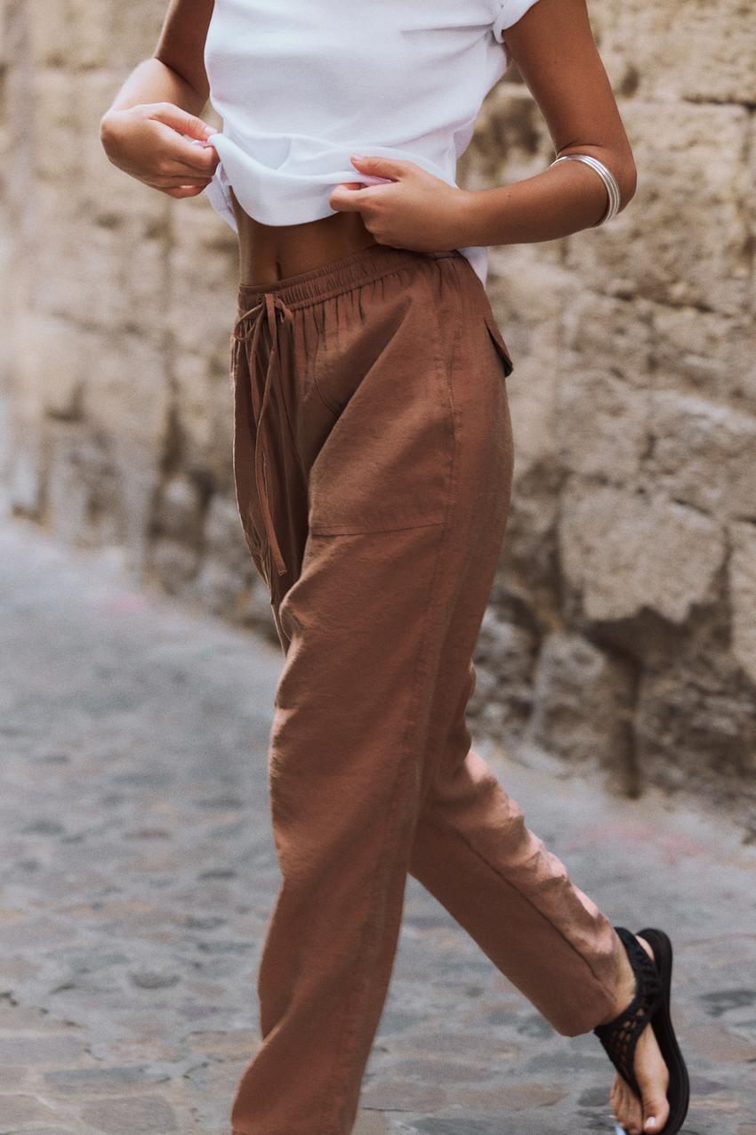 Vêtements pour femmes Pantalons verticaux à la cheville Pantalons droits