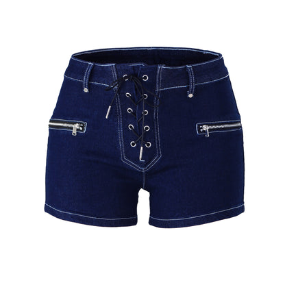 Short en jean taille moyenne de la nouvelle marque Fashion Spring