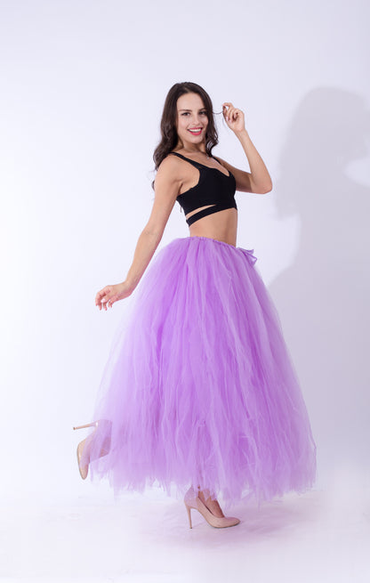 Pettiskirt Tutu Gauze Skirt Stage Performance Gauze Skirt Pregnant Women Photo Skirt