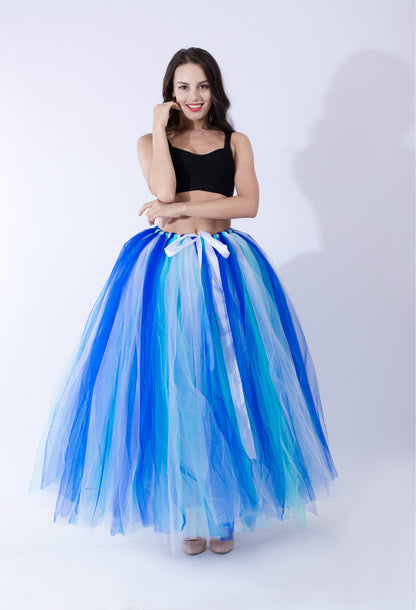 Pettiskirt Tutu Gauze Skirt Stage Performance Gauze Skirt Pregnant Women Photo Skirt