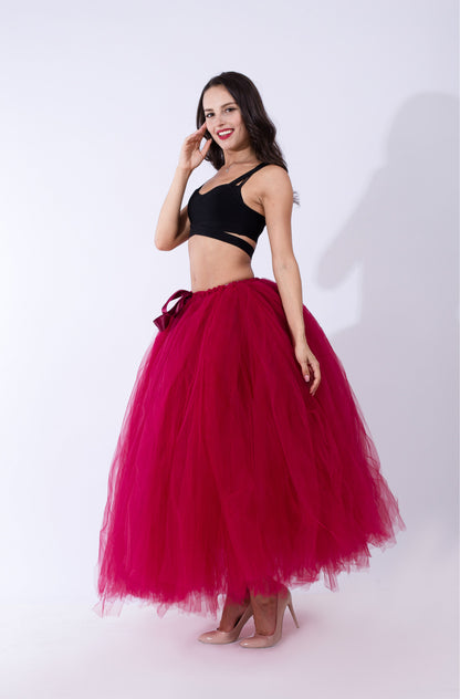 Pettiskirt Tutu Gauze Skirt Stage Performance Gauze Skirt Pregnant Women Photo Skirt