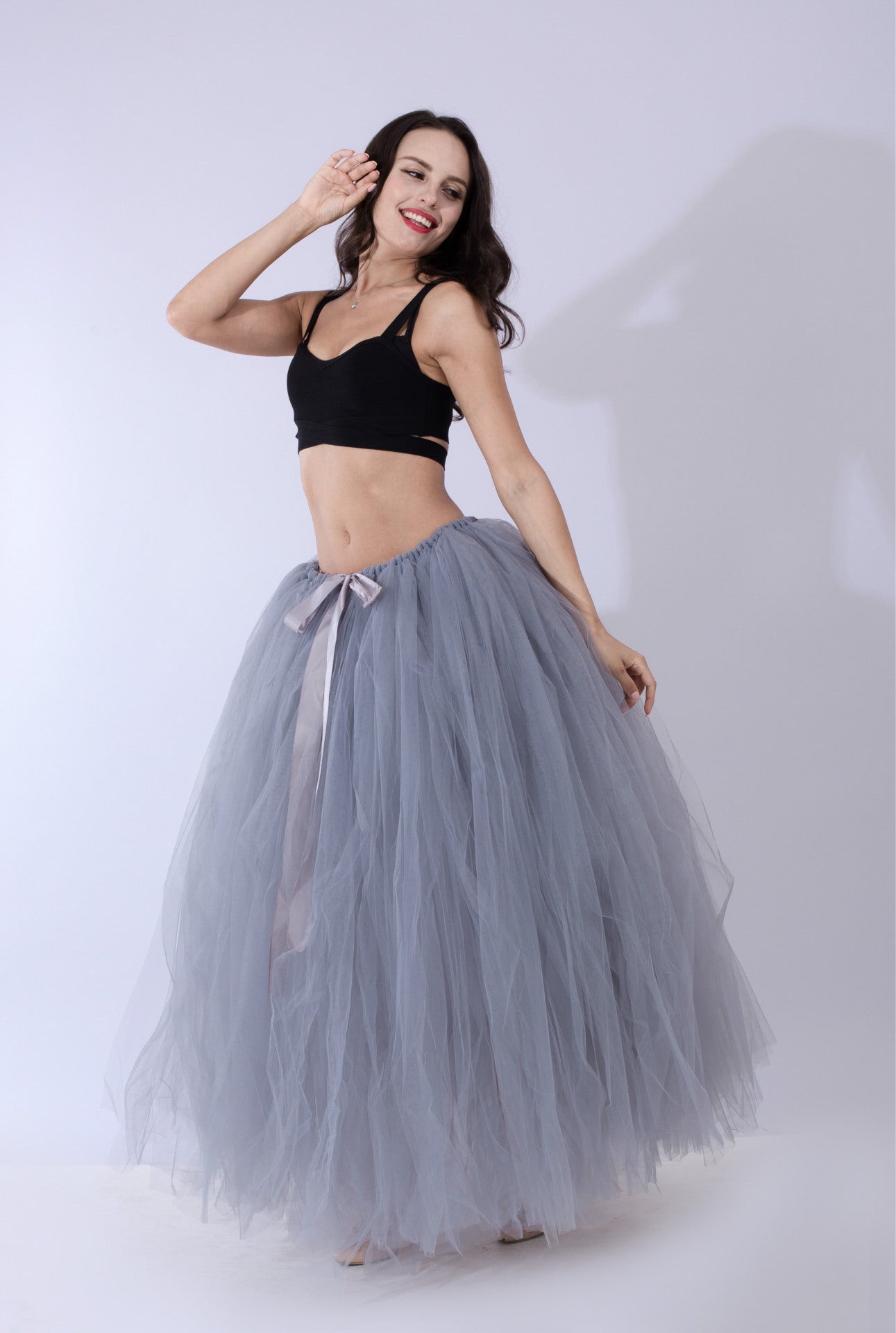 Pettiskirt Tutu Gauze Skirt Stage Performance Gauze Skirt Pregnant Women Photo Skirt