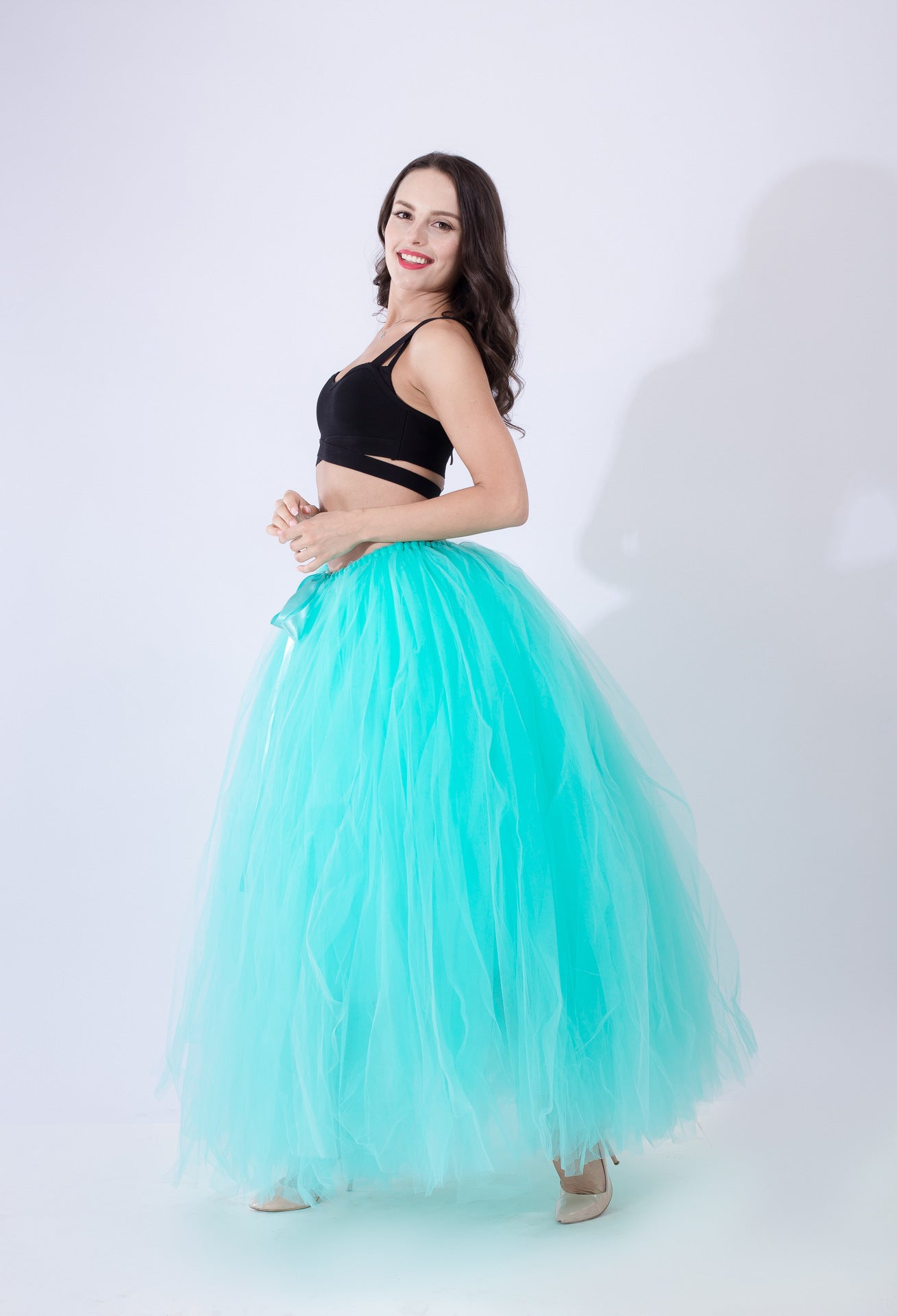 Pettiskirt Tutu Gauze Skirt Stage Performance Gauze Skirt Pregnant Women Photo Skirt