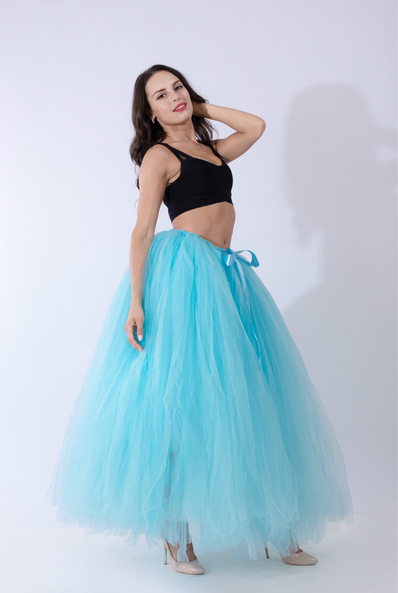 Pettiskirt Tutu Gauze Skirt Stage Performance Gauze Skirt Pregnant Women Photo Skirt