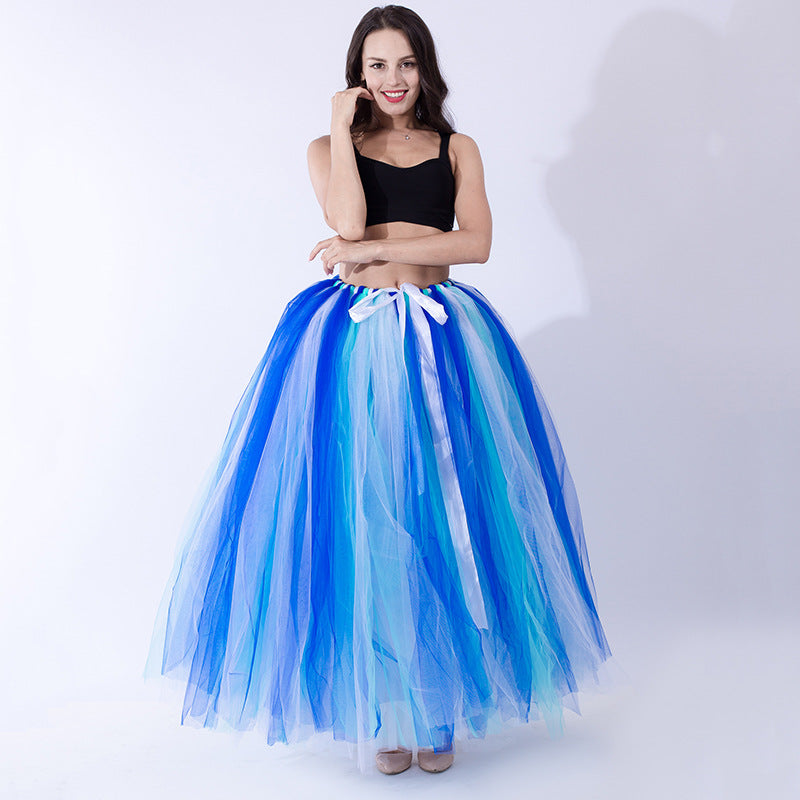 Pettiskirt Tutu Gauze Skirt Stage Performance Gauze Skirt Pregnant Women Photo Skirt