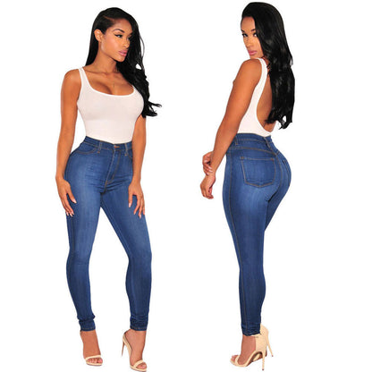 New Jeans Women Women Skinny Jeans Pencil Pants High Waist