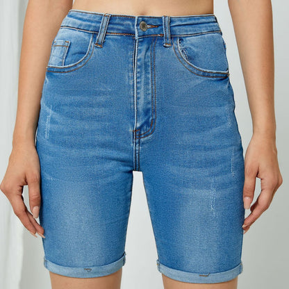 Short en jean pour femme Short moulant pour femme