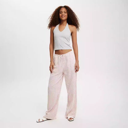 Vêtements pour femmes, pyjamas décontractés, jambes larges, pantalons décontractés et confortables, automne hiver