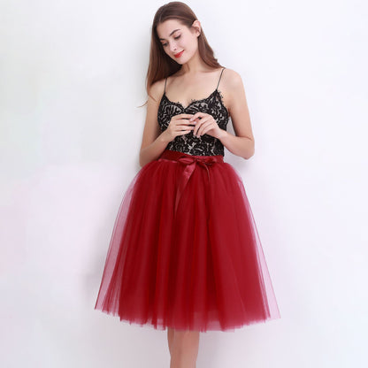 Multi Layer Tulle Skirt Gauzy Dance Dress Pettiskirt Tulle Skirt Tutu Gauze Skirt Belt