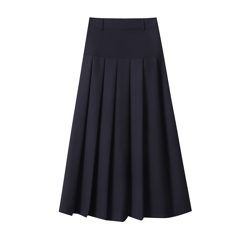 Deconstructed Design High End Cut Non Ironing High Grade Skirt A line Pleated Skirt Early Autumn