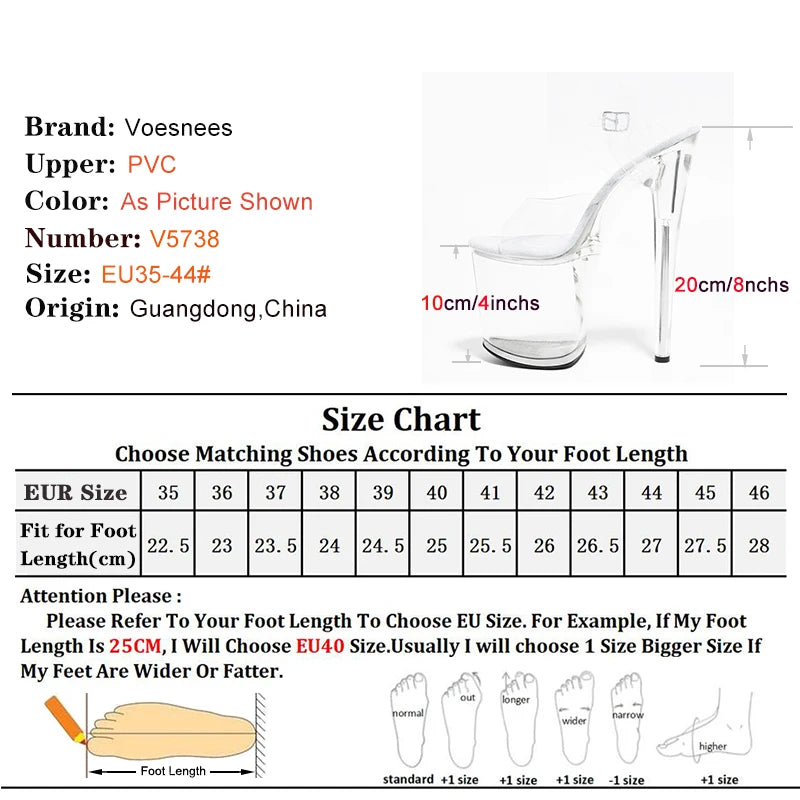 Colorful Fish Scale Pole Dancing Shoes Open Toe Crystal Platform High Heels Sexy 17CM 20CM Sandals Women Party Stripper Shoes