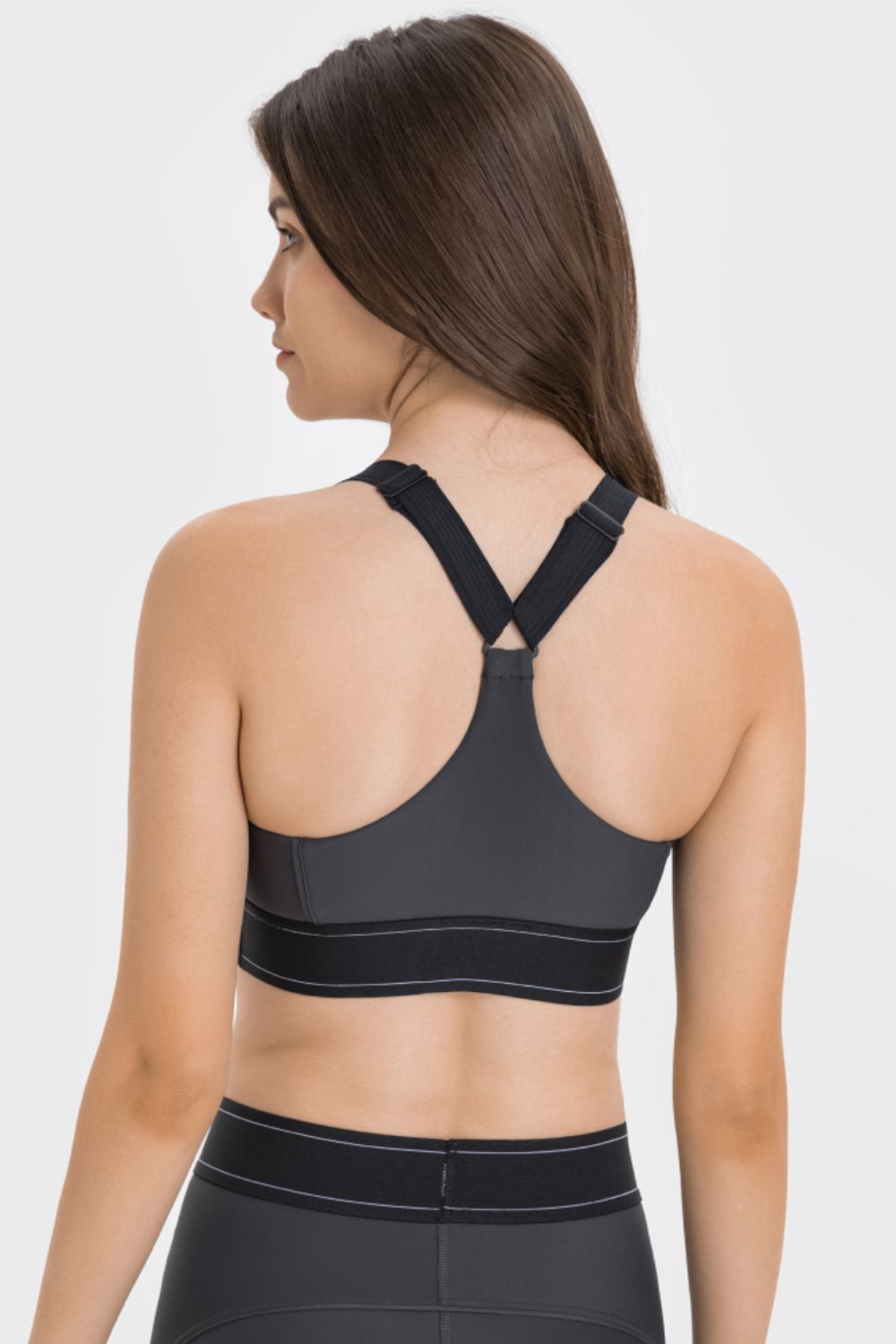 Soutien-gorge de sport contrasté Millennia